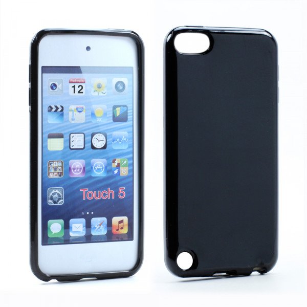 Wholesale iPod Touch 5 TPU Gel Soft Case (Black)